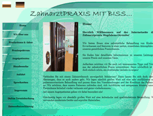 Tablet Screenshot of praxis-mit-biss-online.de